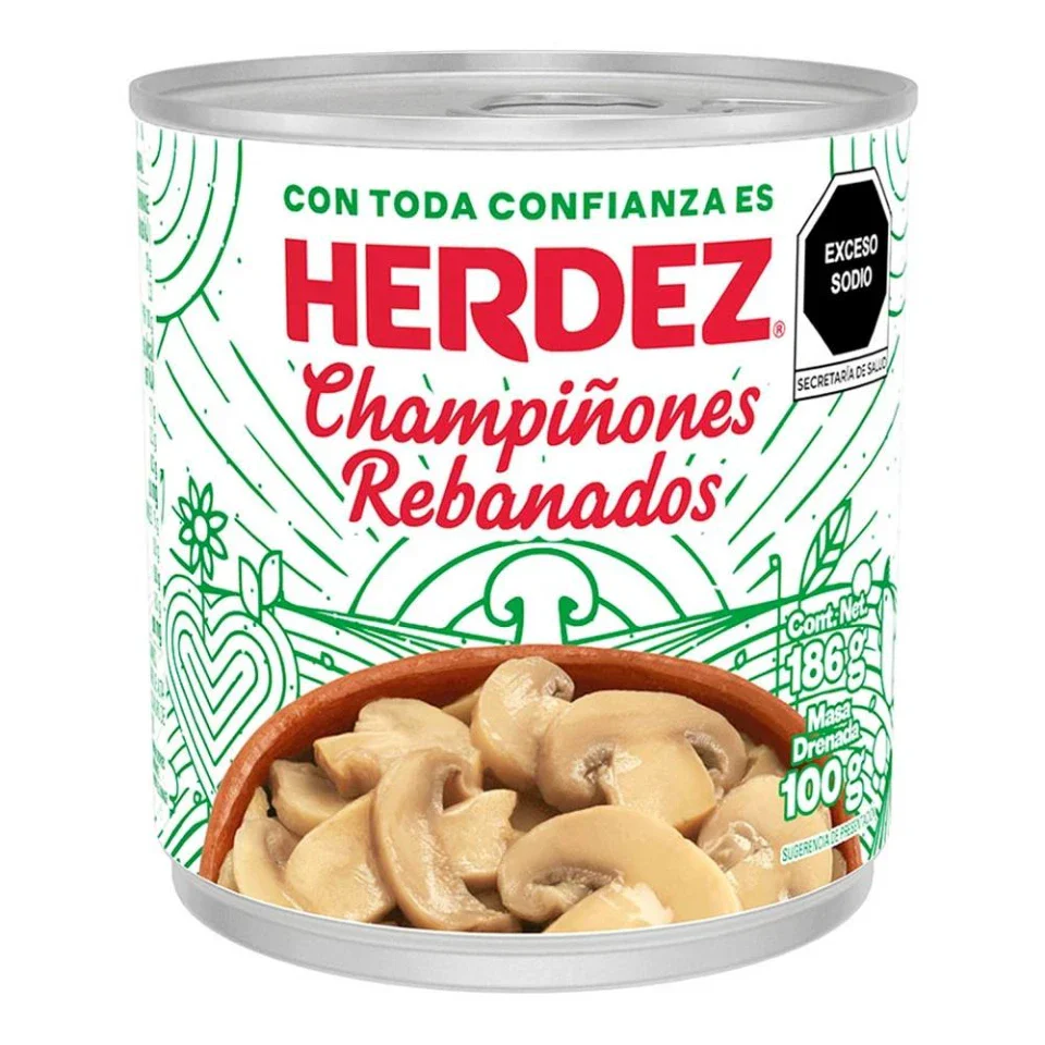 Champiñones Rebanados